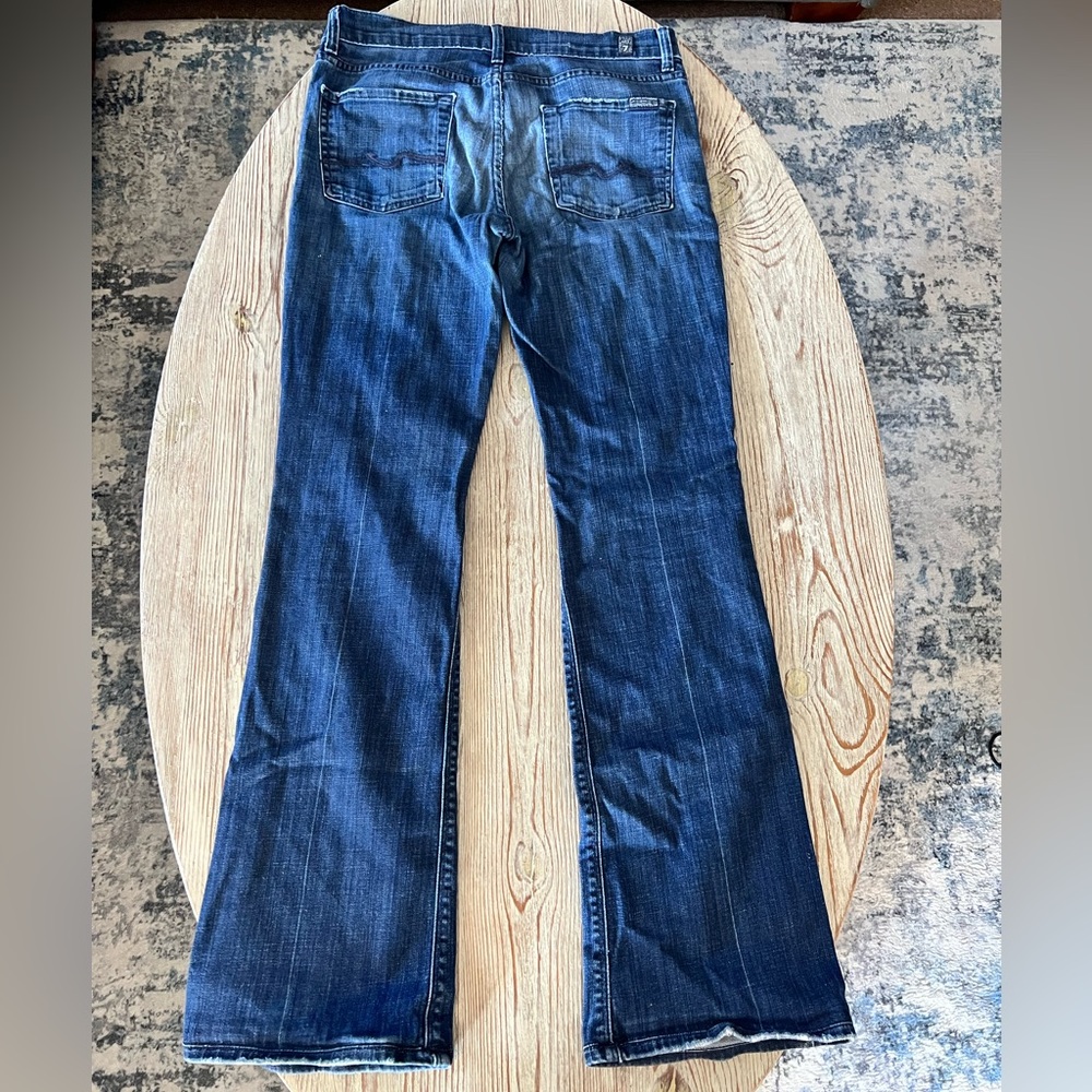 7 for all mankind high waisted bootcut jeans size 29